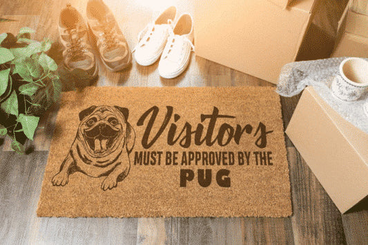 Pug By The Pug CLP0111117D Non-slip Door mats