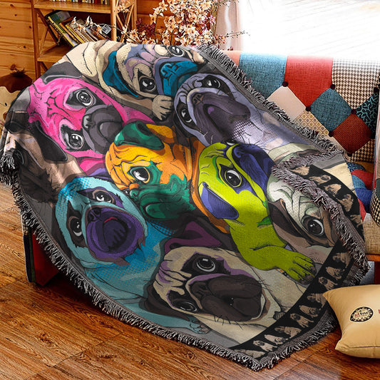 Pug CG3009107S Throw Blankets For Sofa