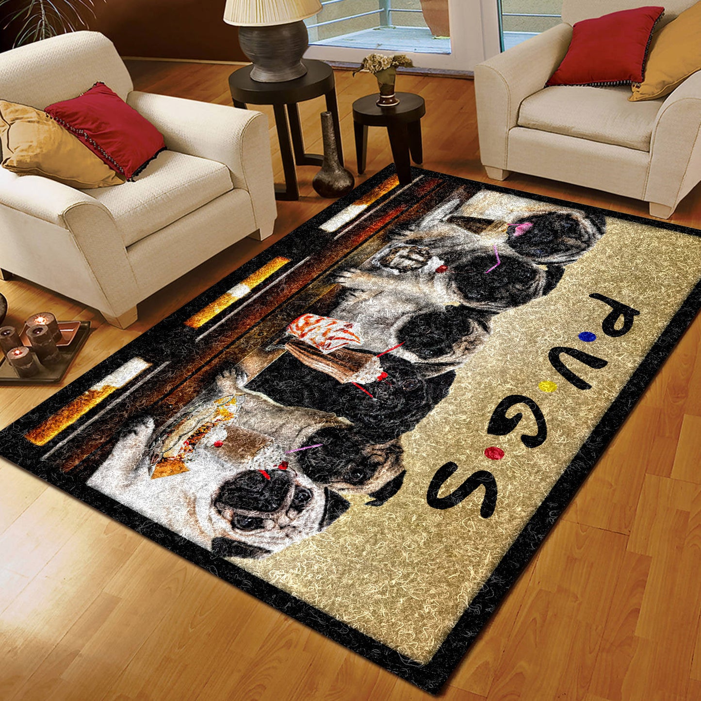 Pug HM0110129M Rug