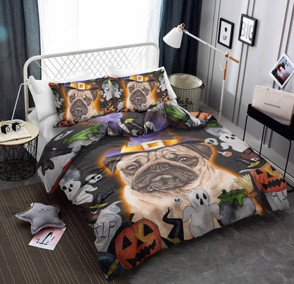 Pug Hallowen TL150823T Bedding Sets