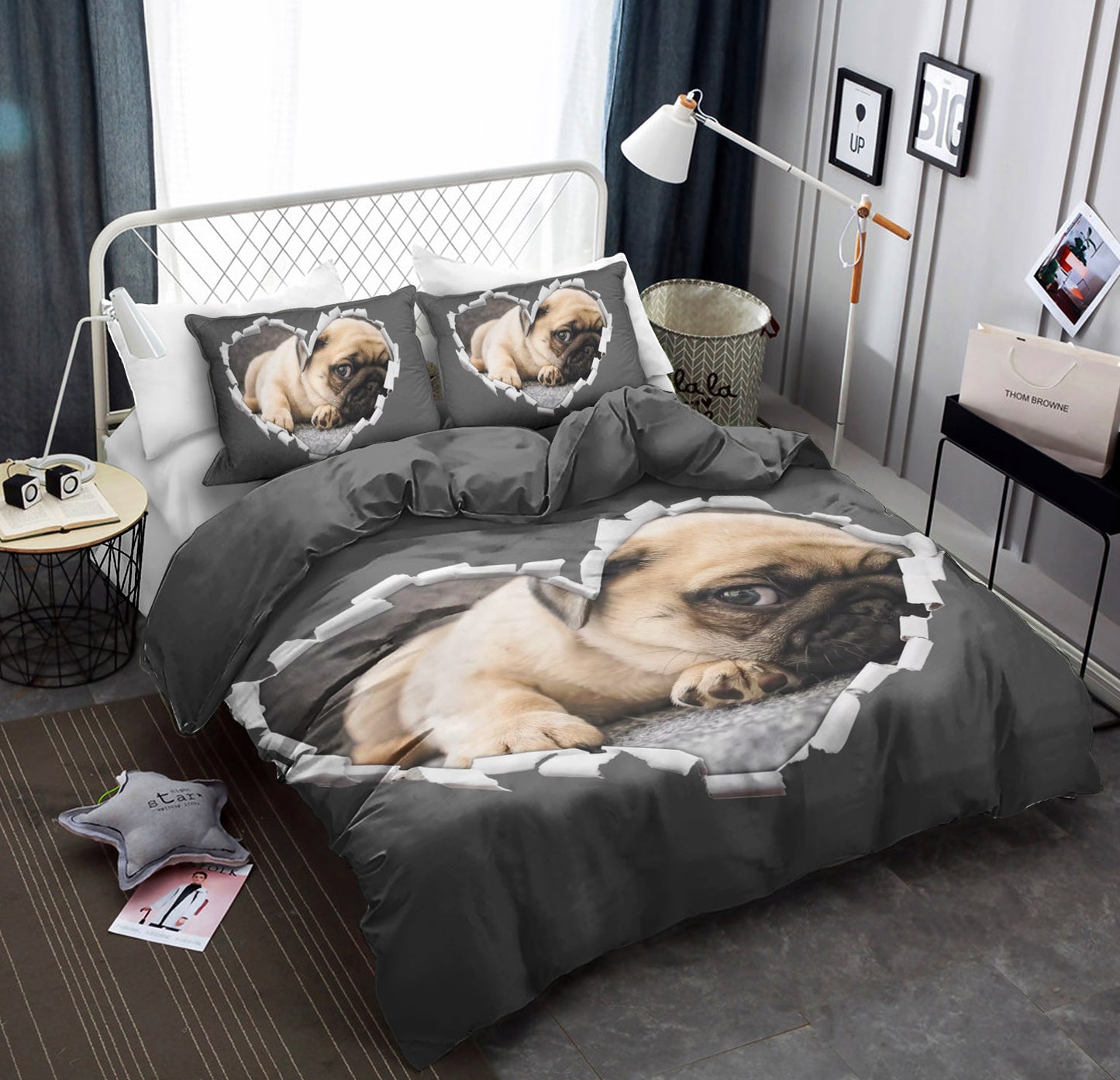 Pug ML171027B Bedding Sets