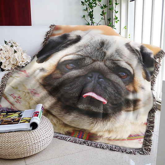 Pug TT0710145S Throw Blankets For Sofa