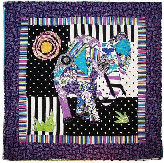 Purple Elephant CLT0111251H Quilt Blanket