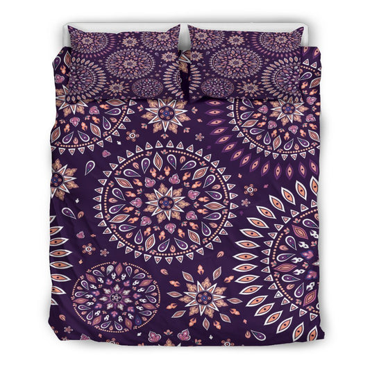 Purple Bohemian Mandala CL16100564MDB Bedding Sets
