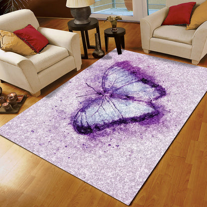 Purple Butterfly CLA15100132R Rug