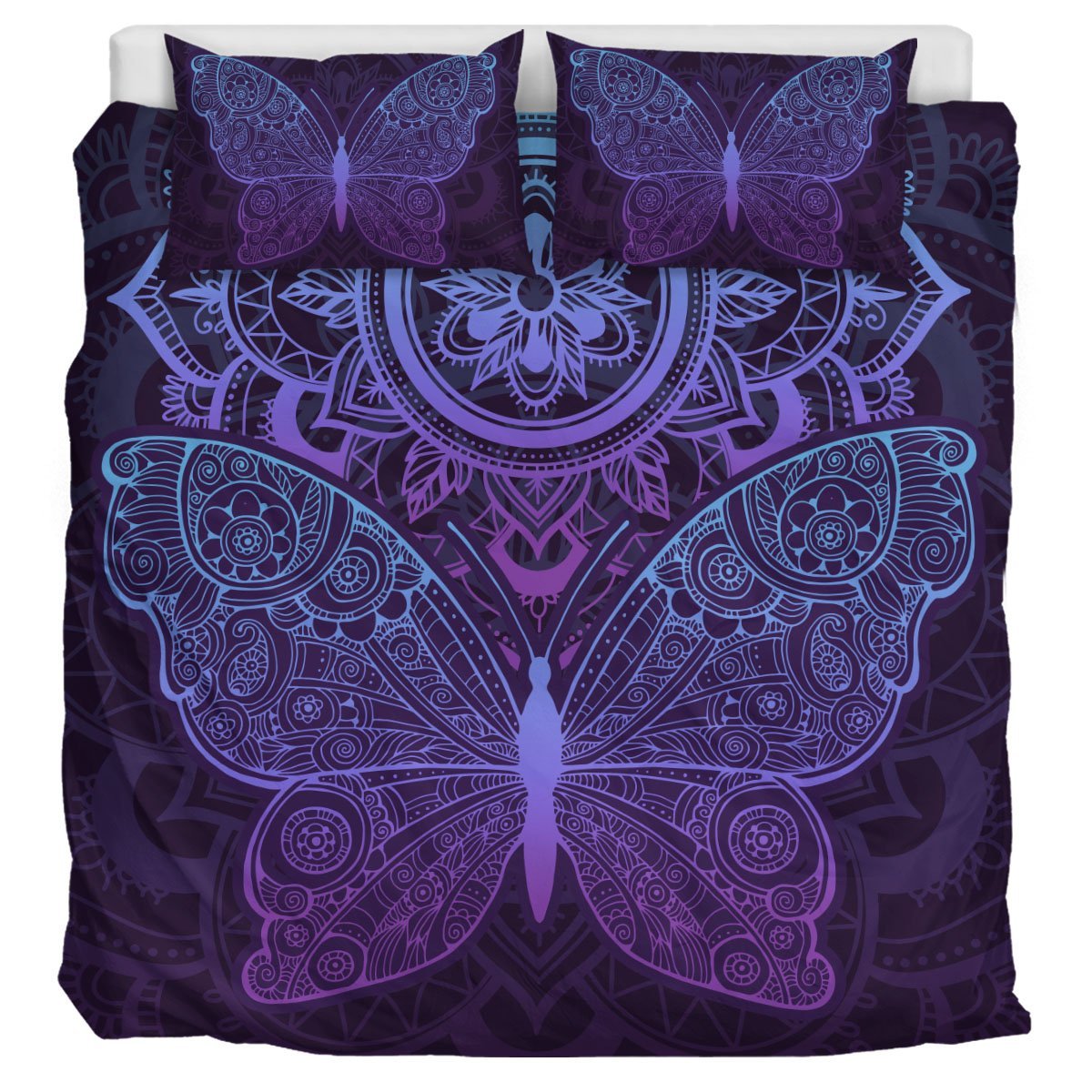 Purple Butterfly CLM2110394B Bedding Sets