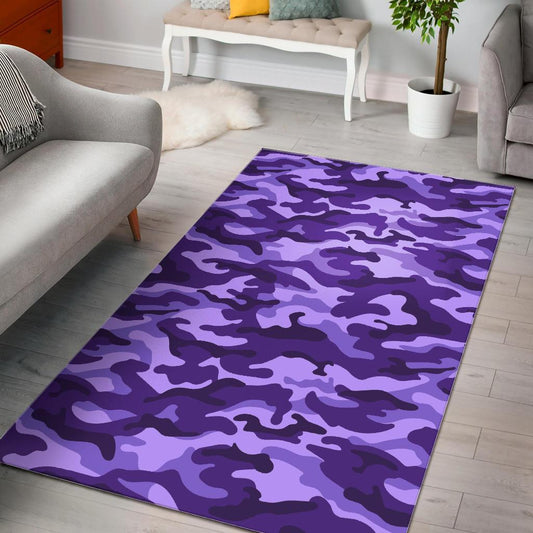 Purple Camouflage CL17100511MDR Rug