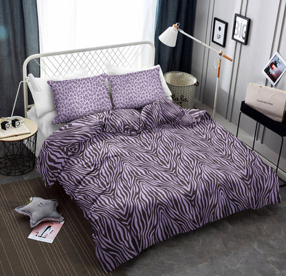 Purple Zebra CLA3009490B Bedding Sets
