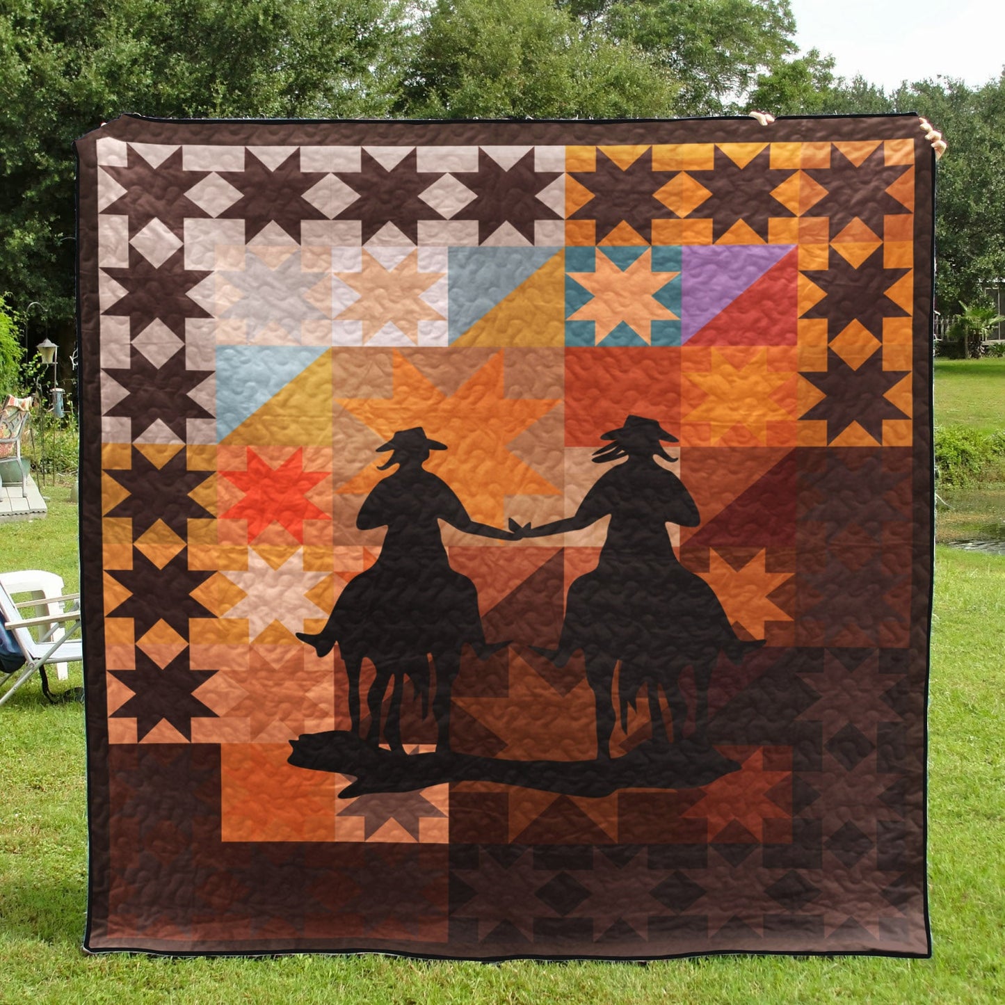 Quiet On The Western CLA1410510Q Quilt Blanket