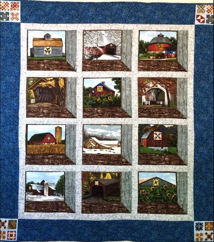 Quilt Barns CLT1111154H Quilt Blanket