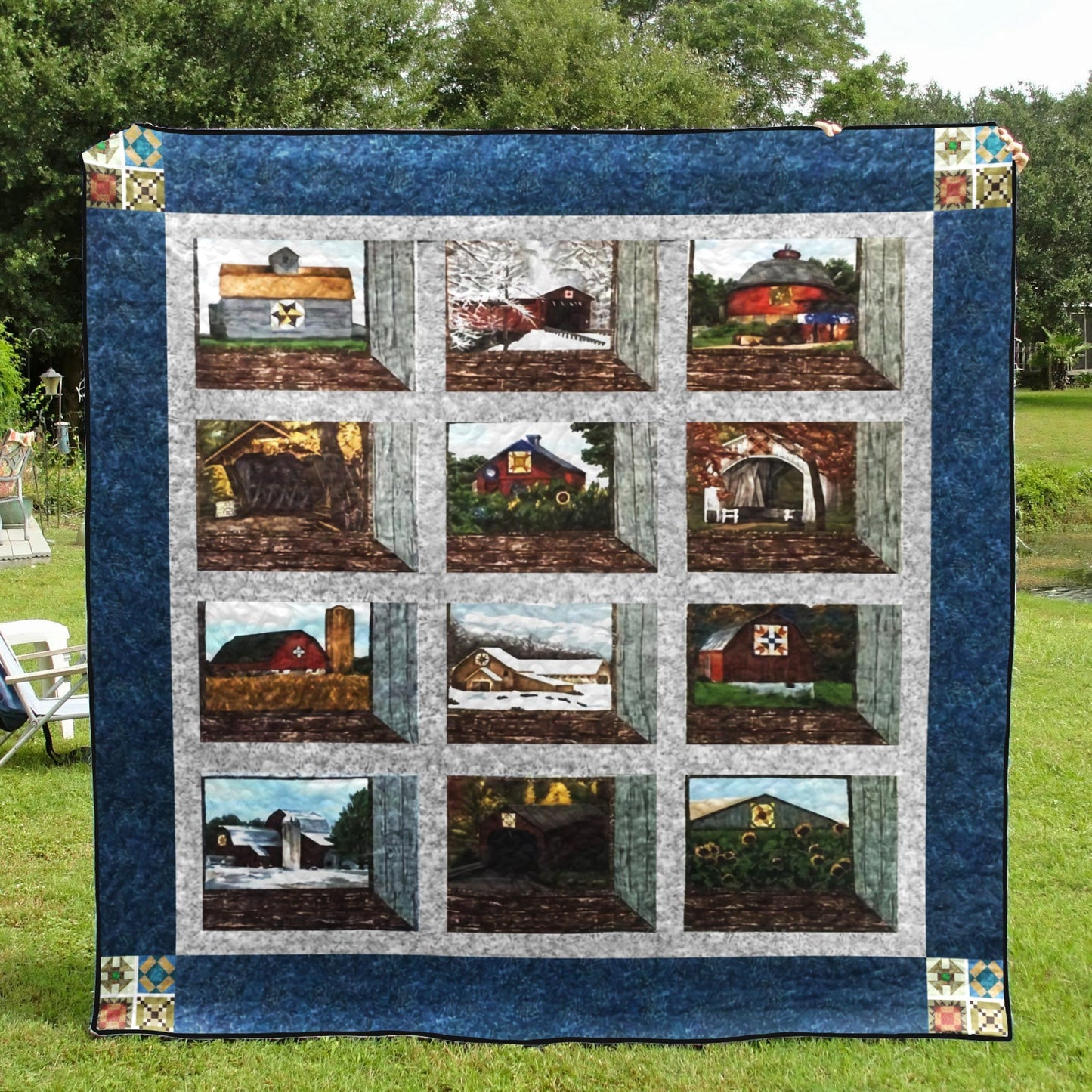 Quilt Barns CLT1111154H Quilt Blanket