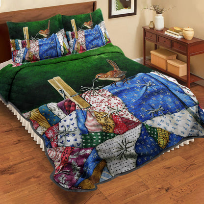 Quilting Loose Ends Quilt Bedding Set ND140907