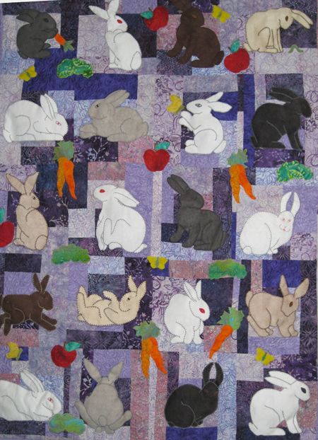 Rabbit CLA250678 Quilt Blanket