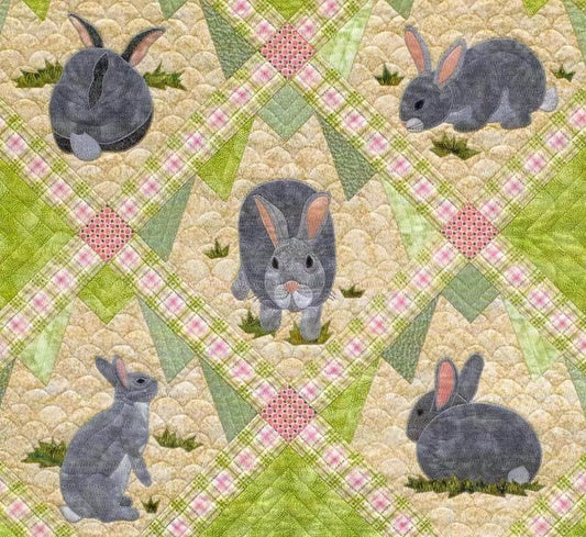 Rabbit CLM2011773 Quilt Blanket