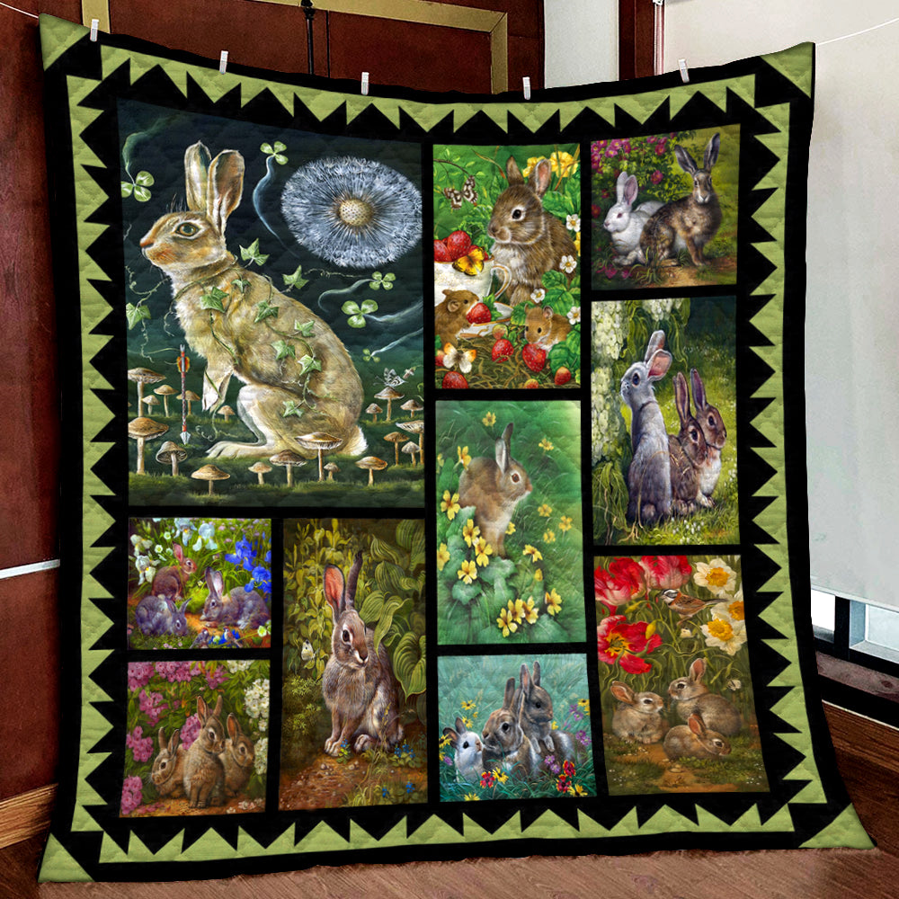 Rabbit Quilt Blanket MN271001