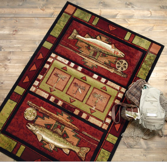 Rainbow Trout CLT0611057A Rug
