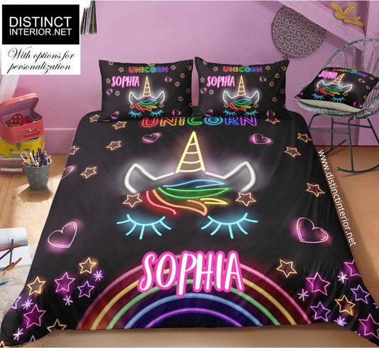 Rainbow Unicorn CLA0310502B Bedding Sets