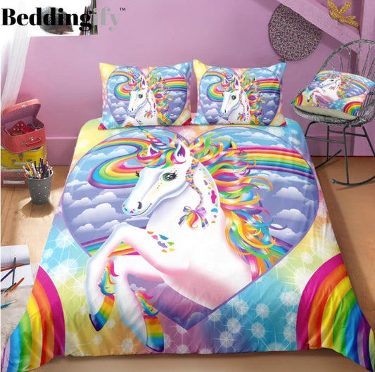 Rainbow Unicorn CLH1410284B Bedding Sets