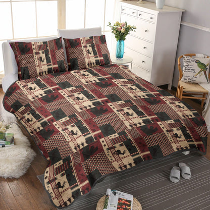 Ranger Ridge Rustic CLA0211204B Quilt Bedding Set