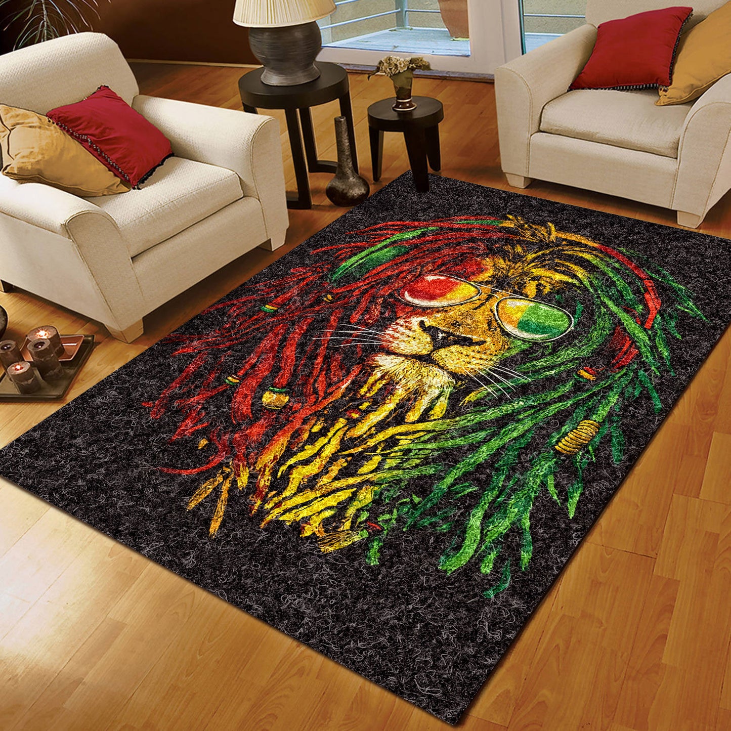 Rasta Lion DD080838M Rug
