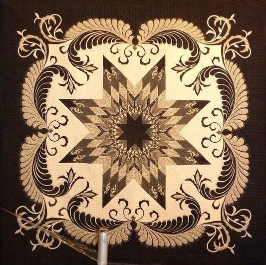 Ravendale Star, CLM0611576 Quilt Blanket