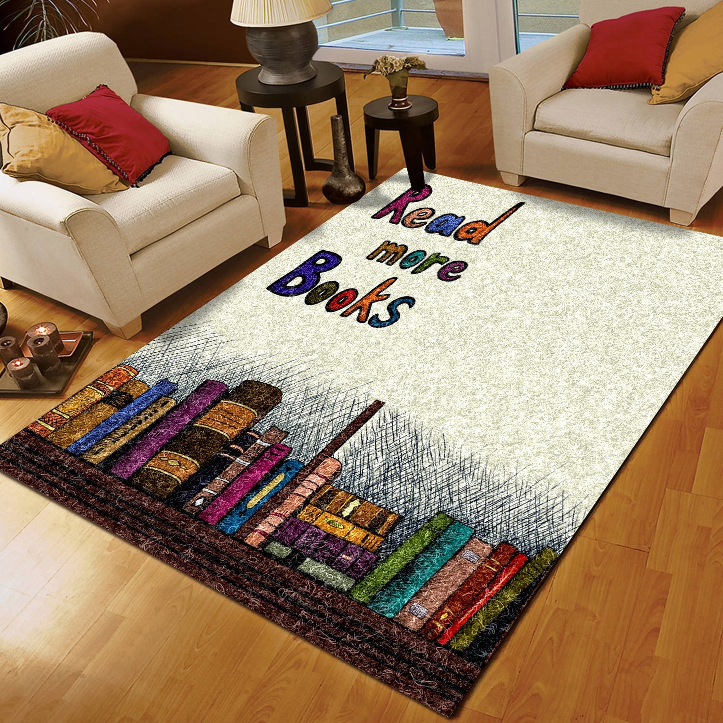 Read More Books HN080991R Rug