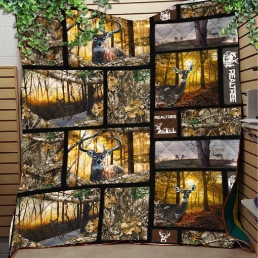 Realtree CL18120703MDQ Quilt Blanket