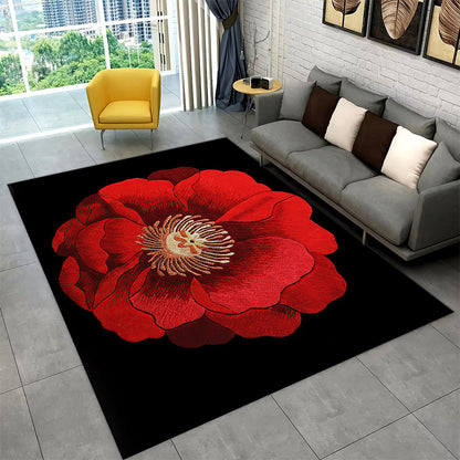 Red Flower CL260997MDR Rug