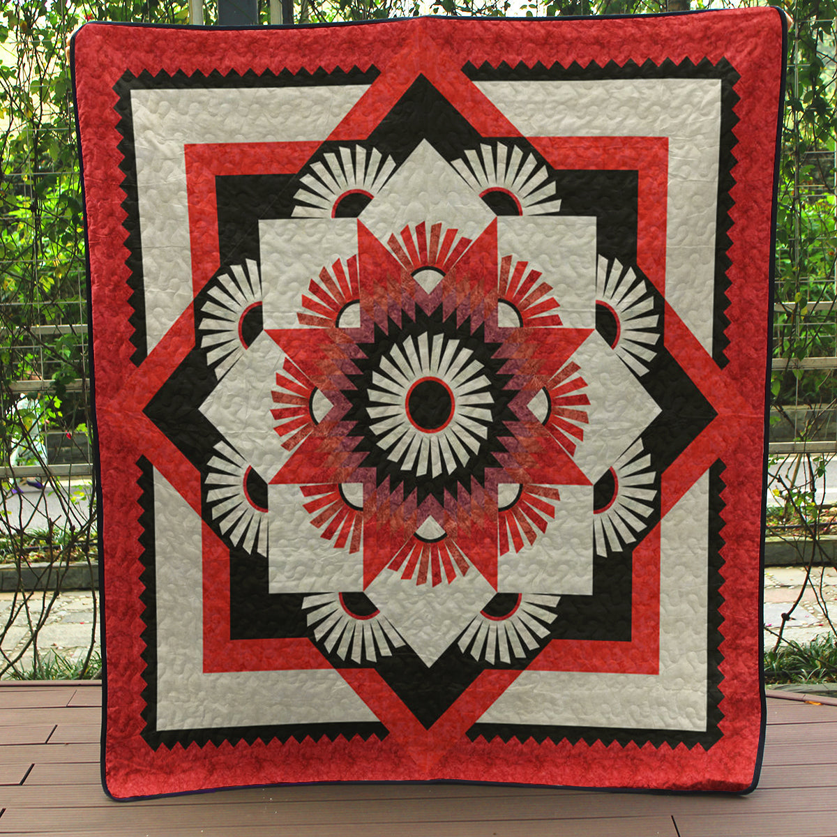 Red River Star Quilt Blanket TN310504D