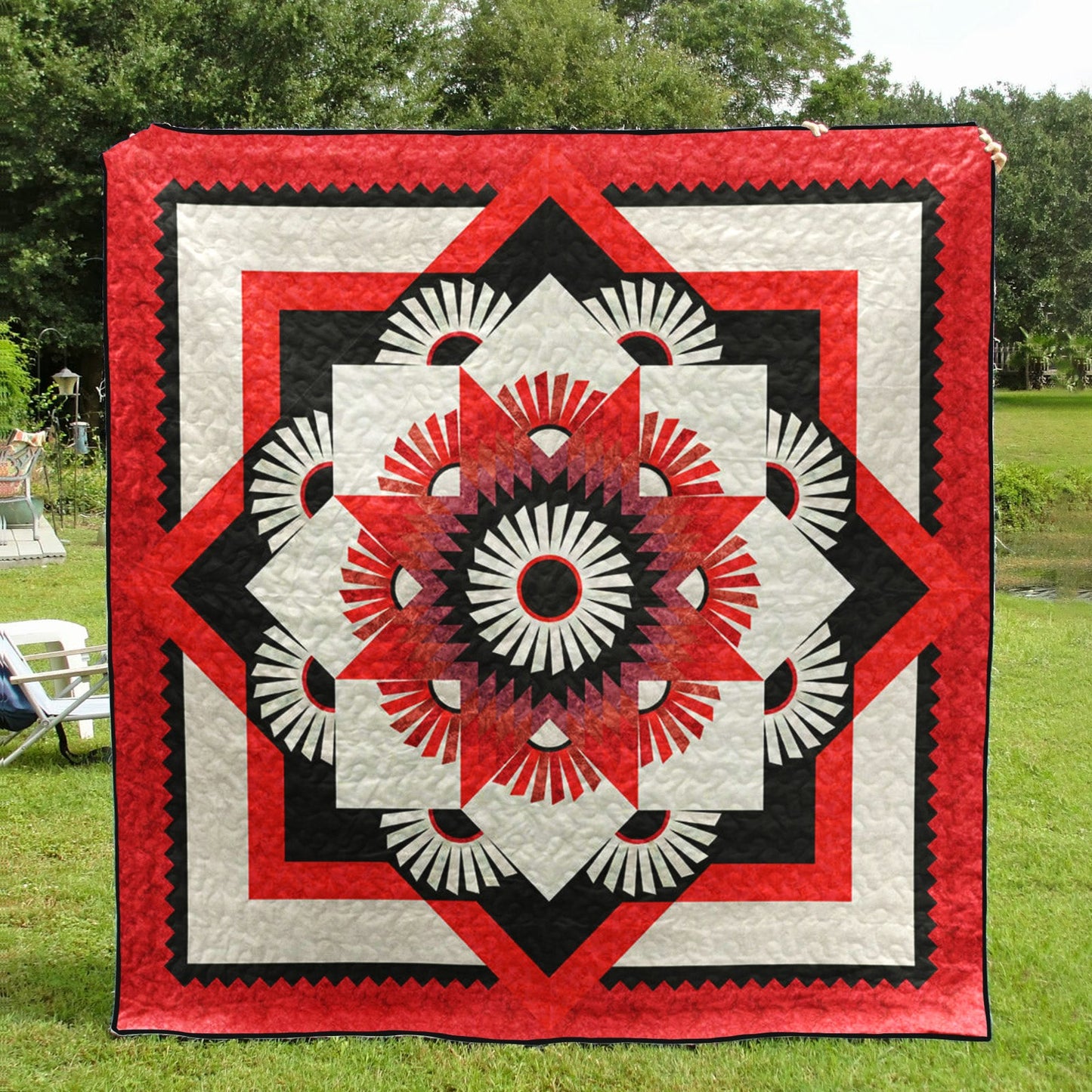 Red River Star Quilt Blanket TN310504D