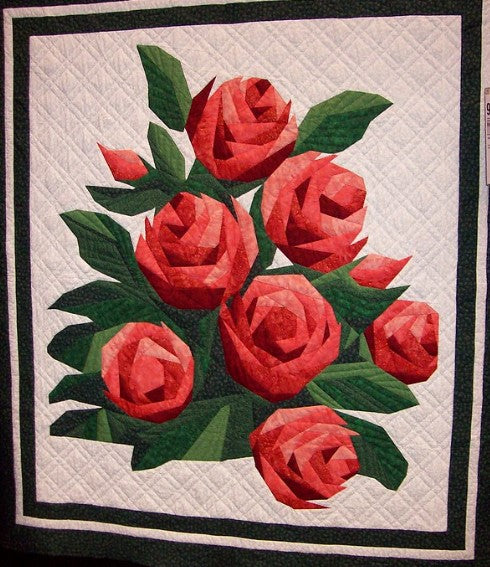 Red Rose CLA2410411Q Quilt Blanket