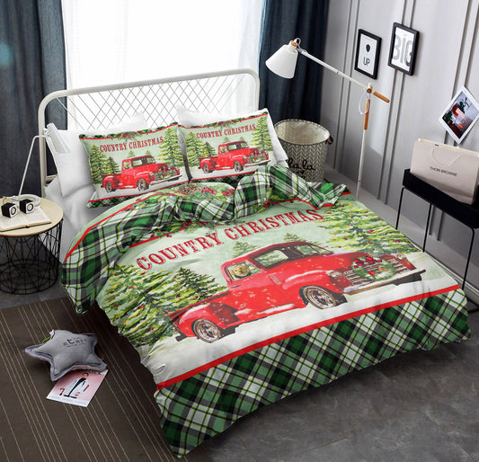 Red Truck Christmas TL1610114TB Bedding Sets