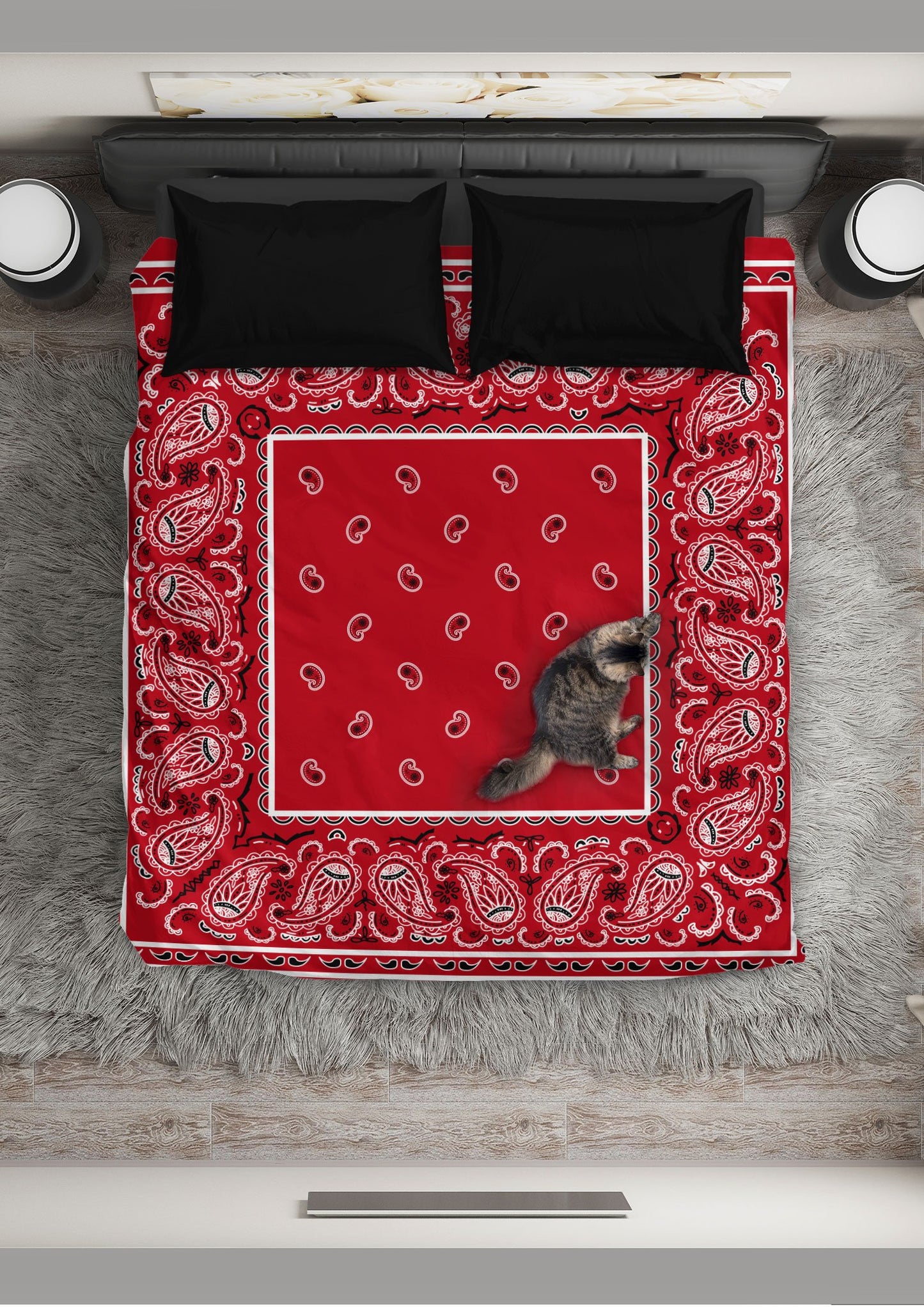 Red Bandana CLM0312180B Bedding Sets