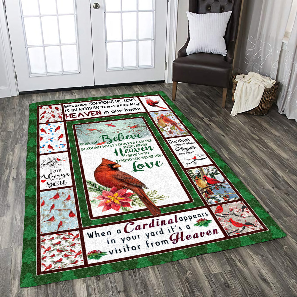 Red Bird Rug When you believe CLA2110065R Rug