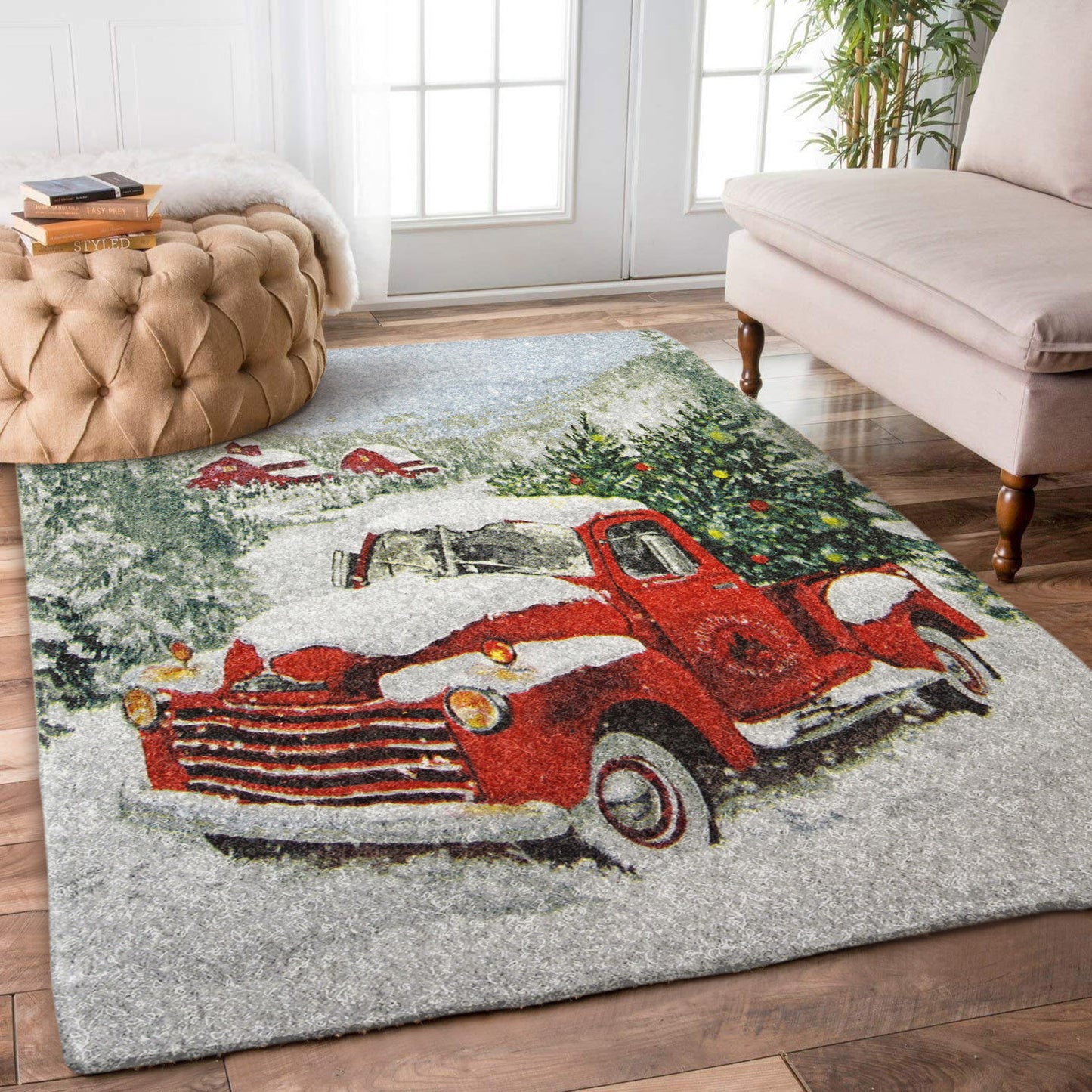 Red Christmas Truck NT2310242R Rug