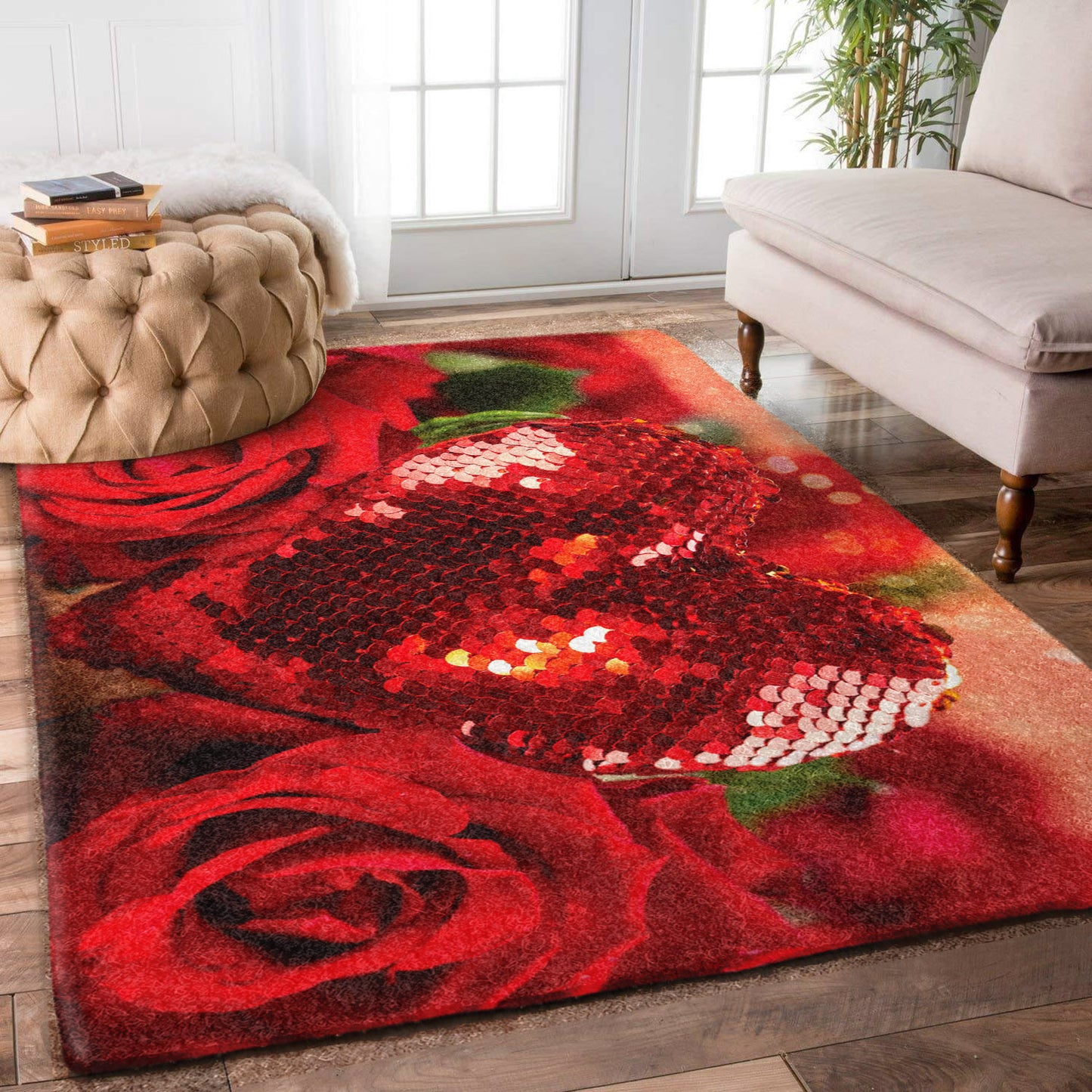 Red Roses AA2612300M Rug