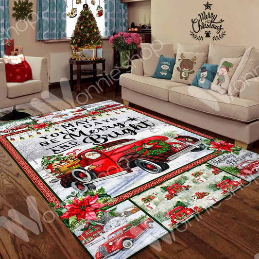 Red Truck Christmas CL14100078MDR Rug