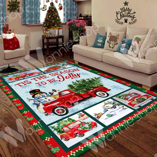 Red Truck Christmas CL14100079MDR Rug