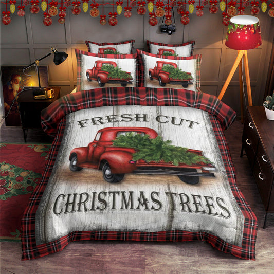 Red Truck Christmas HM0211065T Bedding Sets
