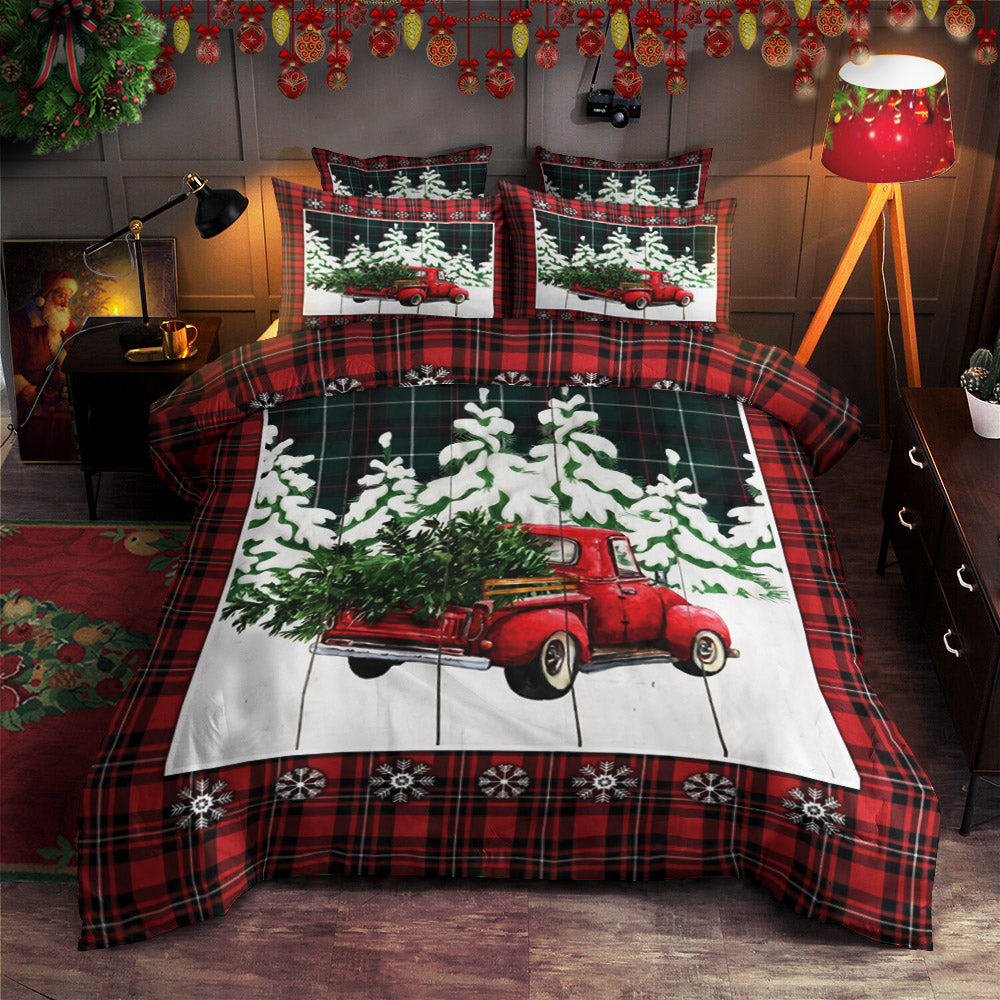 Red Truck Christmas TT2111073T Bedding Sets