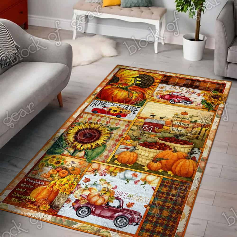 Red Truck Harvest CL11100051MDR Rug
