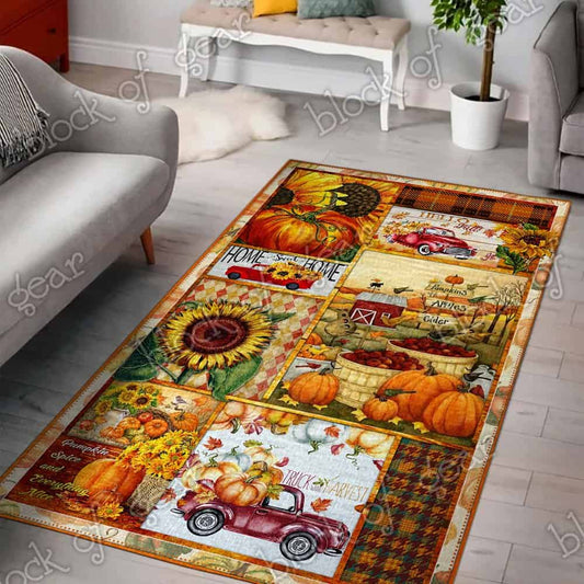Red Truck Harvest CL11100051MDR Rug