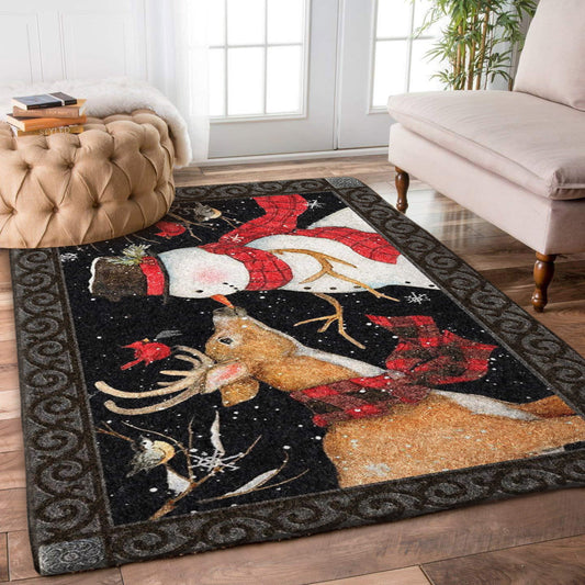 Reindeer Snowman NT3110274R Rug