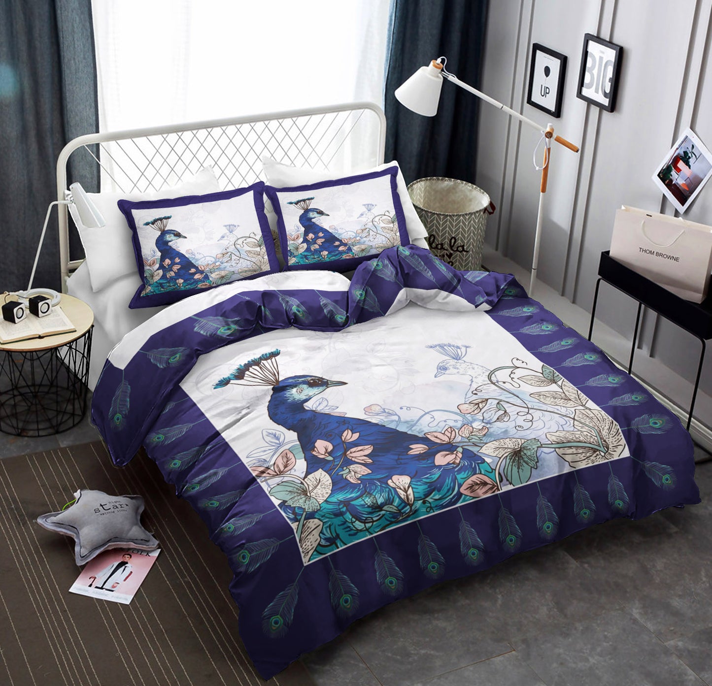 Retro Peacock CLP0110139B Bedding Sets