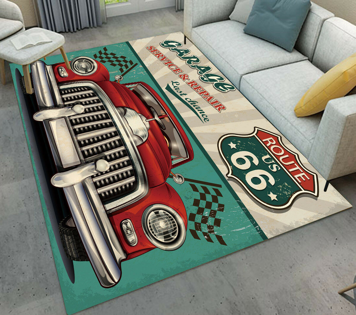Retro Route6 CLM3009128M Rug