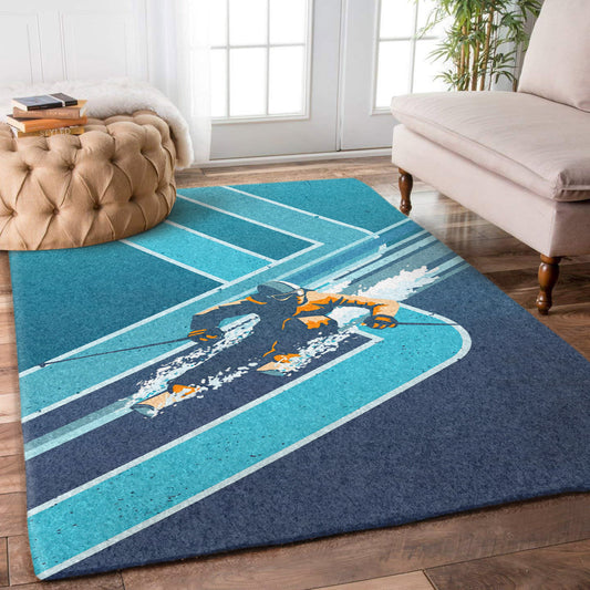Retro Style Ski TT1510138M Rug