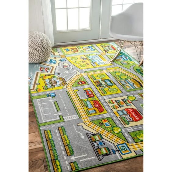 Road Track Play CLA2509331R Rug
