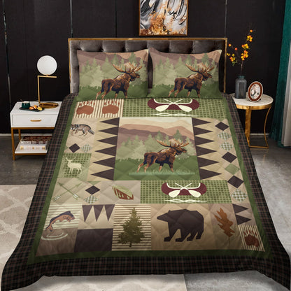 Rocky Mountain Wildlife CLM2309163B Quilt Bedding Set