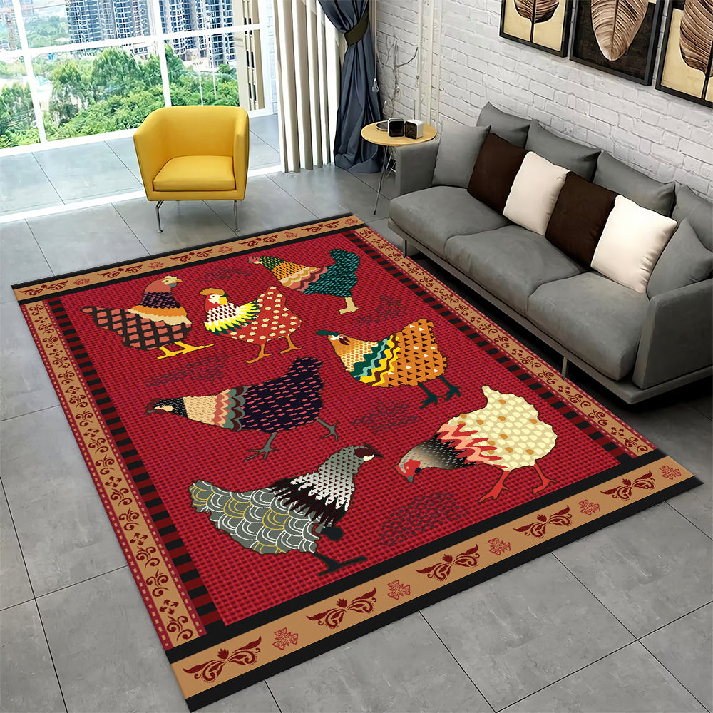 Rooster BL2109215R Rug