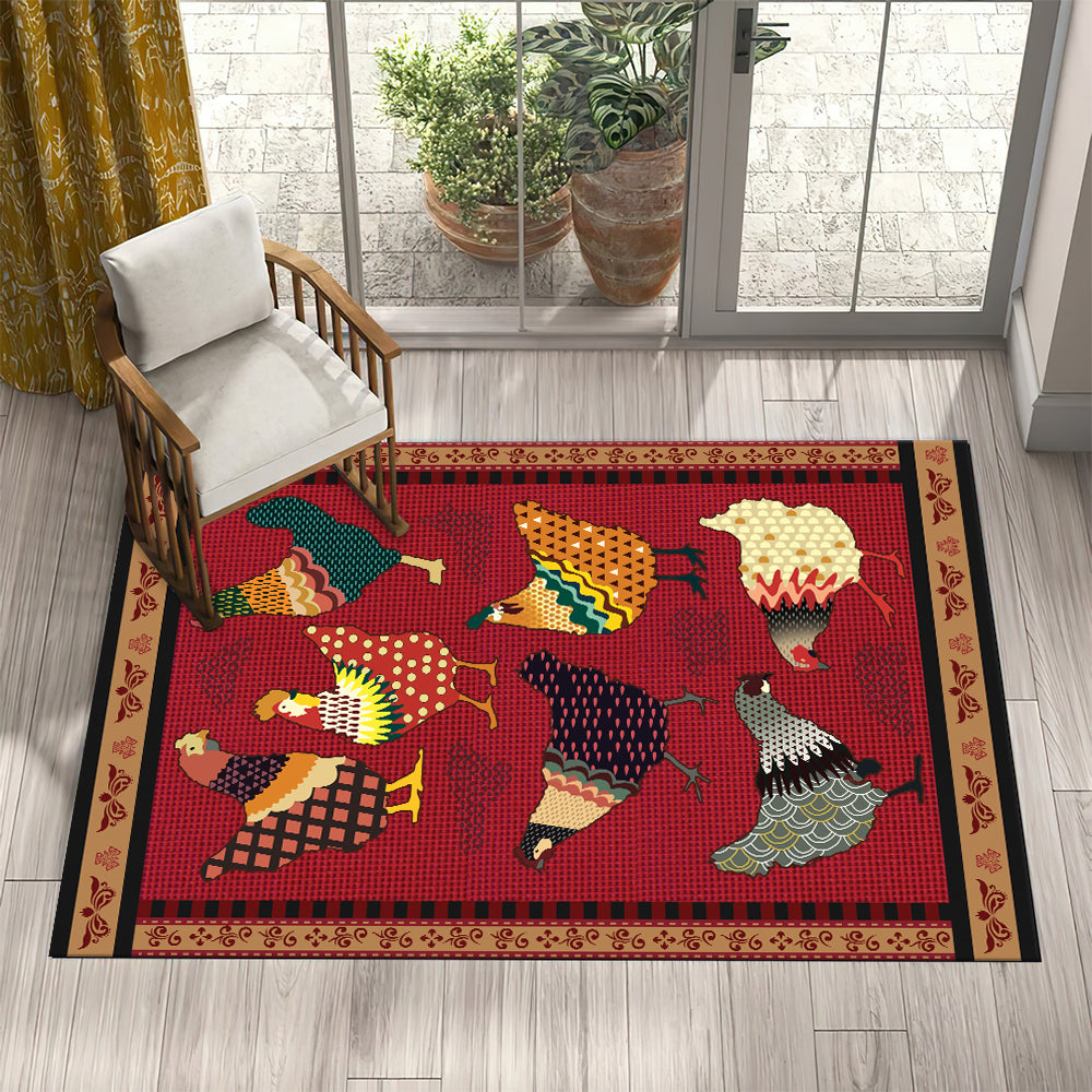 Rooster BL2109215R Rug